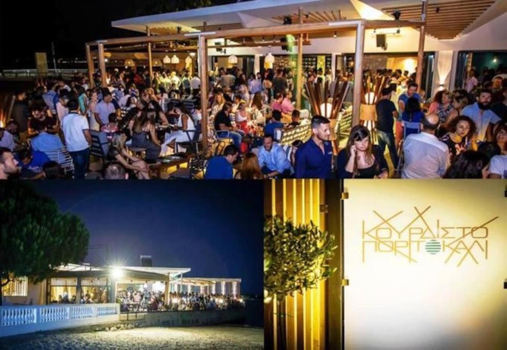 Blue Apartment Preveza Bagian luar foto